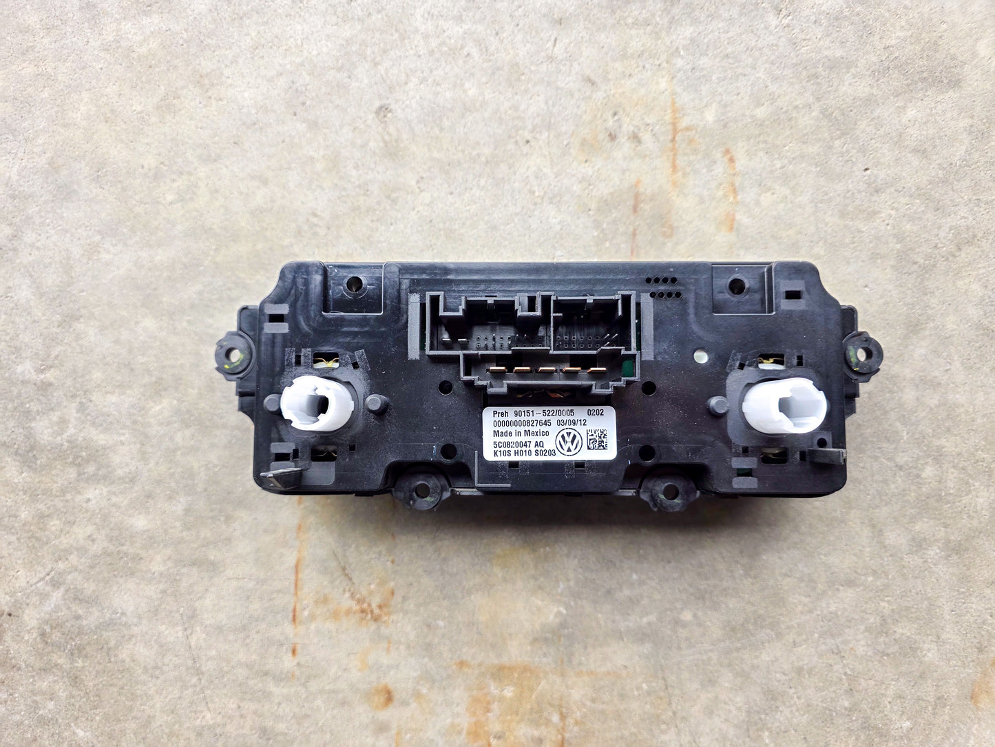 2012-2016 Volkswagen Jetta Heater Climate Control Panel AC OEM