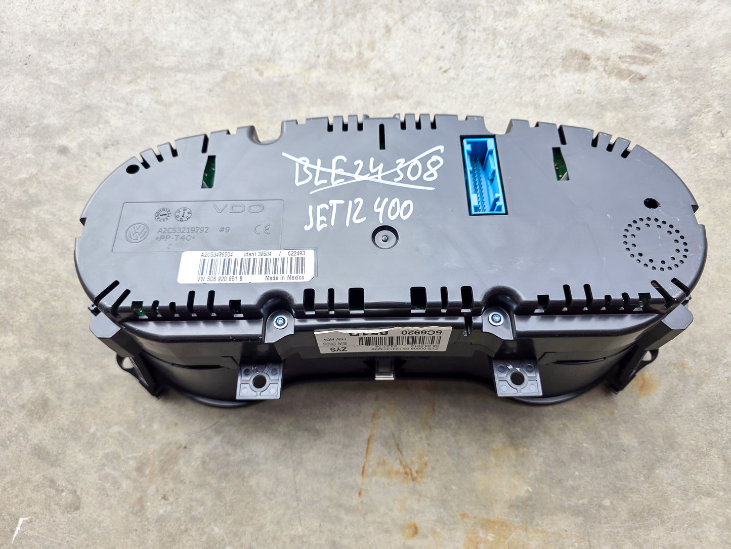 2012 Volkswagen Jetta Speedometer Instrument Cluster 130K Mileage