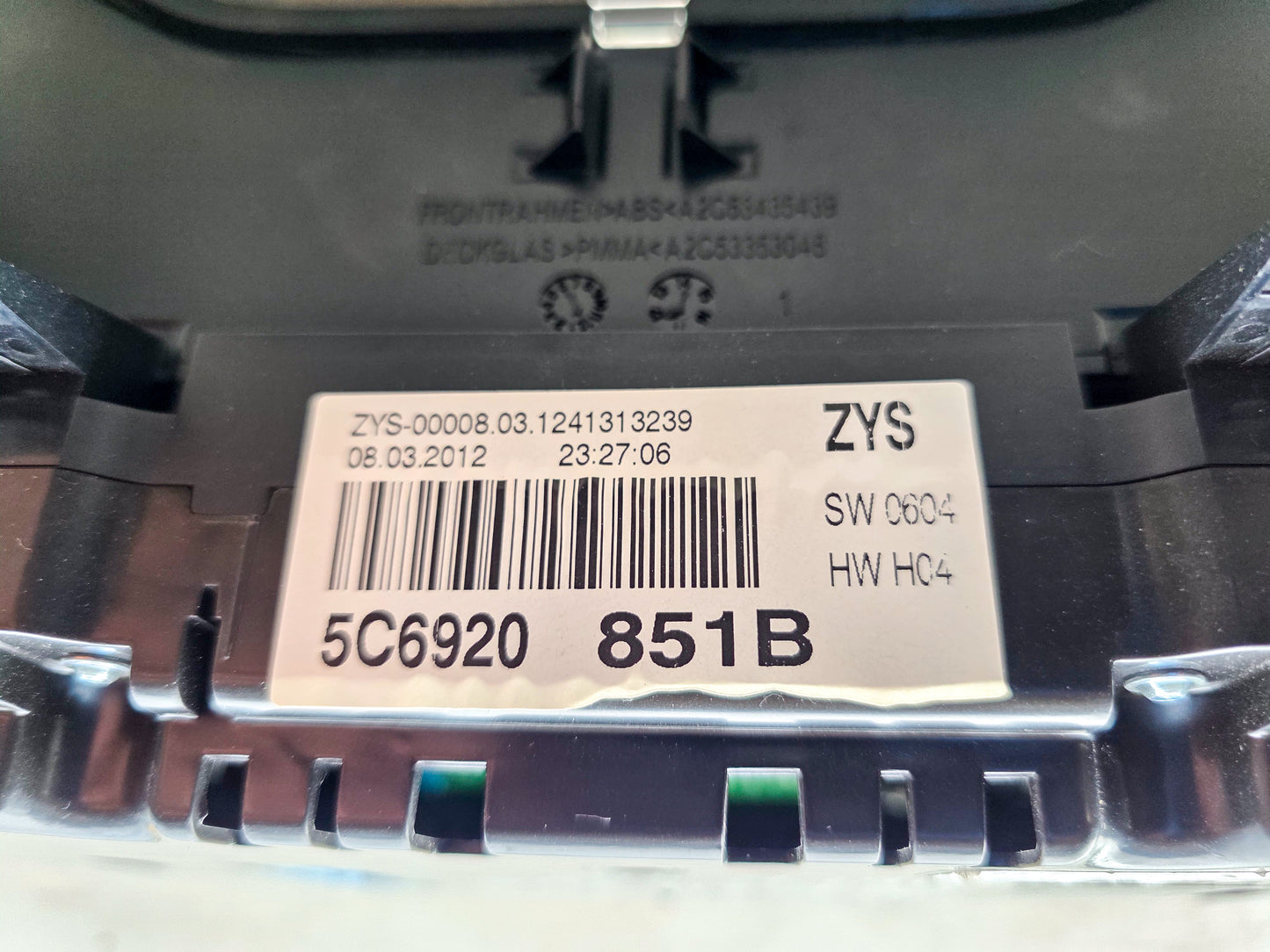 2012 Volkswagen Jetta Speedometer Instrument Cluster 130K Mileage