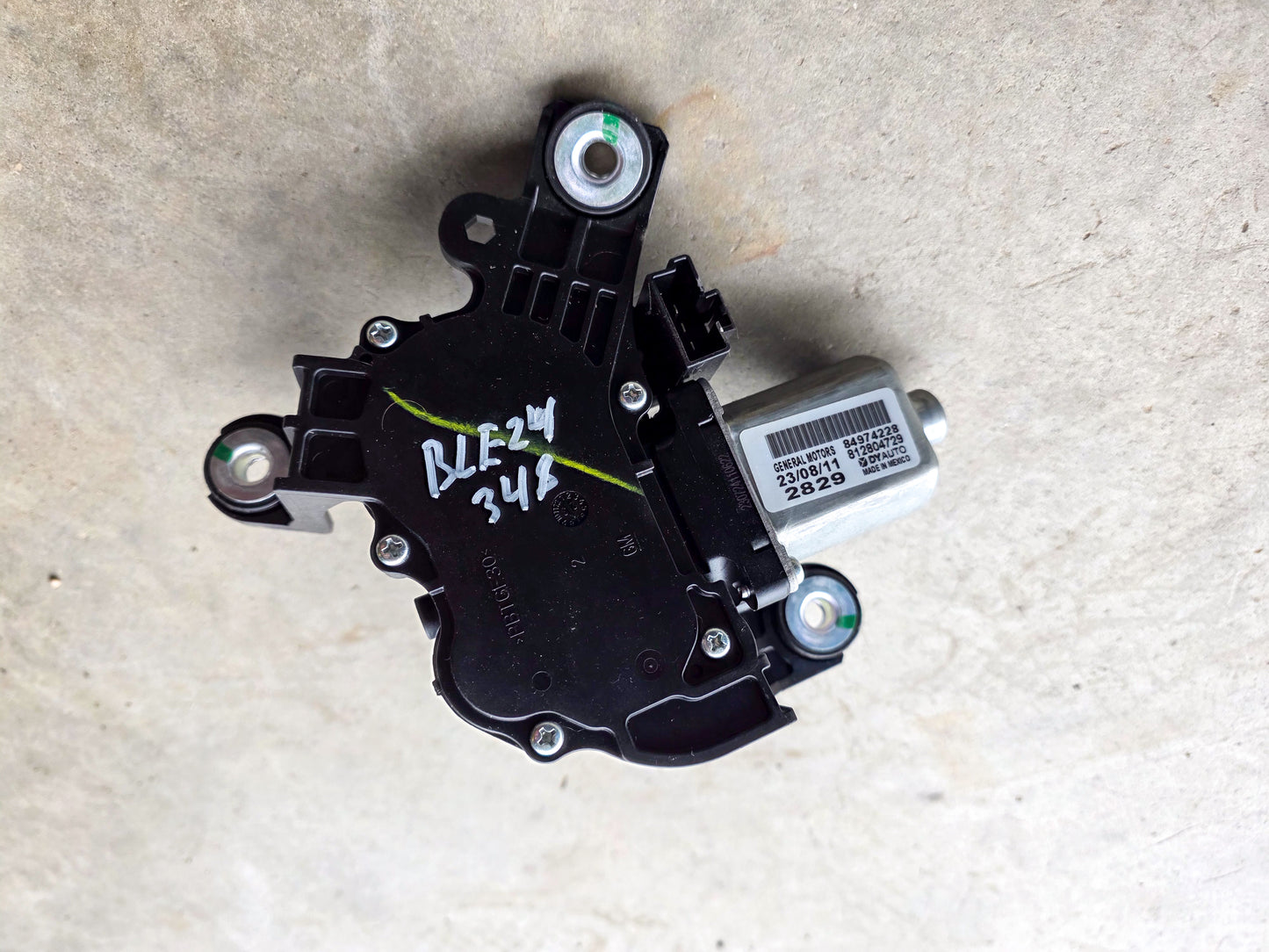 2018-2026 Chevrolet Blazer Rear Window Wiper Motor