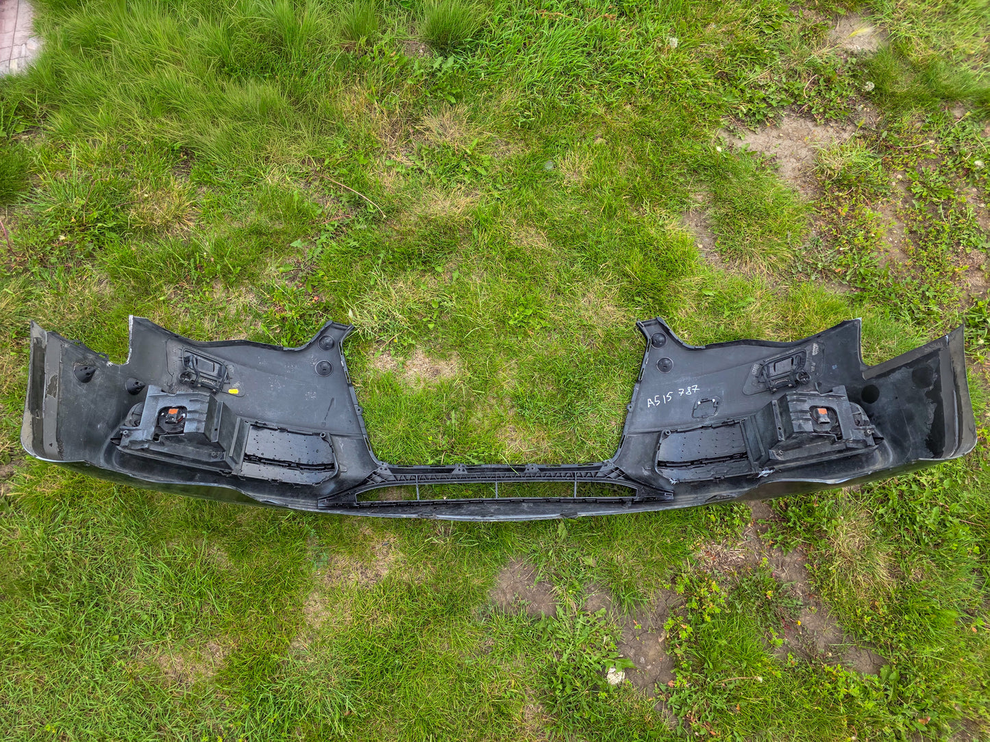 2013-2017 Audi A5 Front Bumper Cover Complete Fascia Skin (Broken Mounting Tabs)