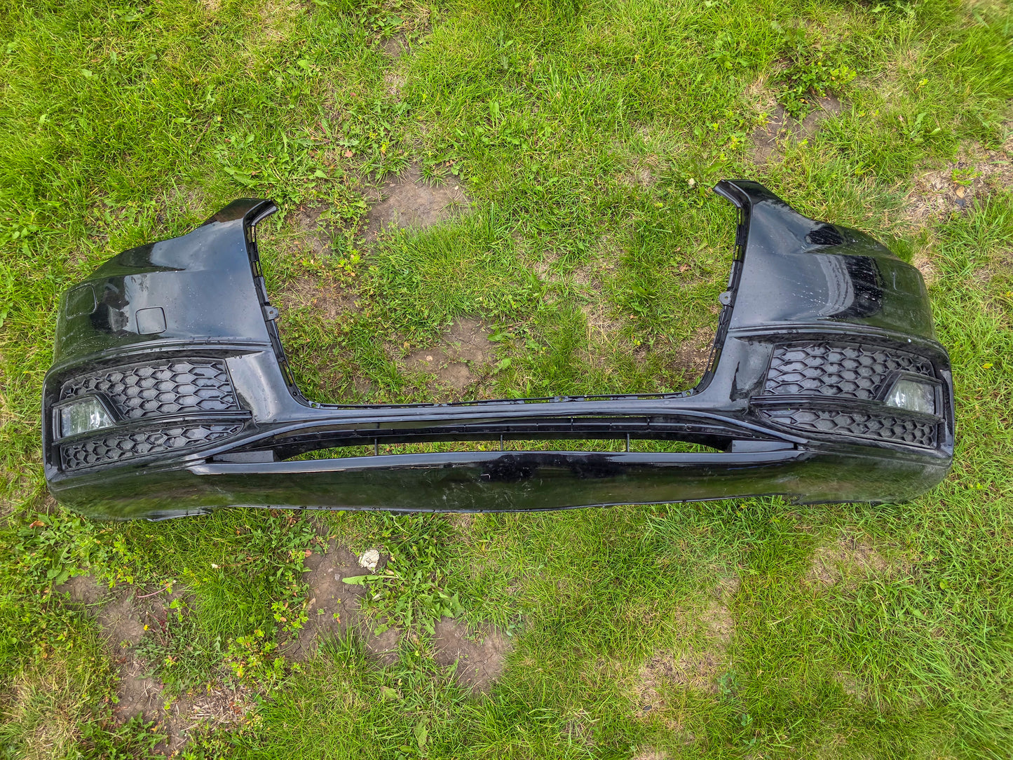 2013-2017 Audi A5 Front Bumper Cover Complete Fascia Skin (Broken Mounting Tabs)
