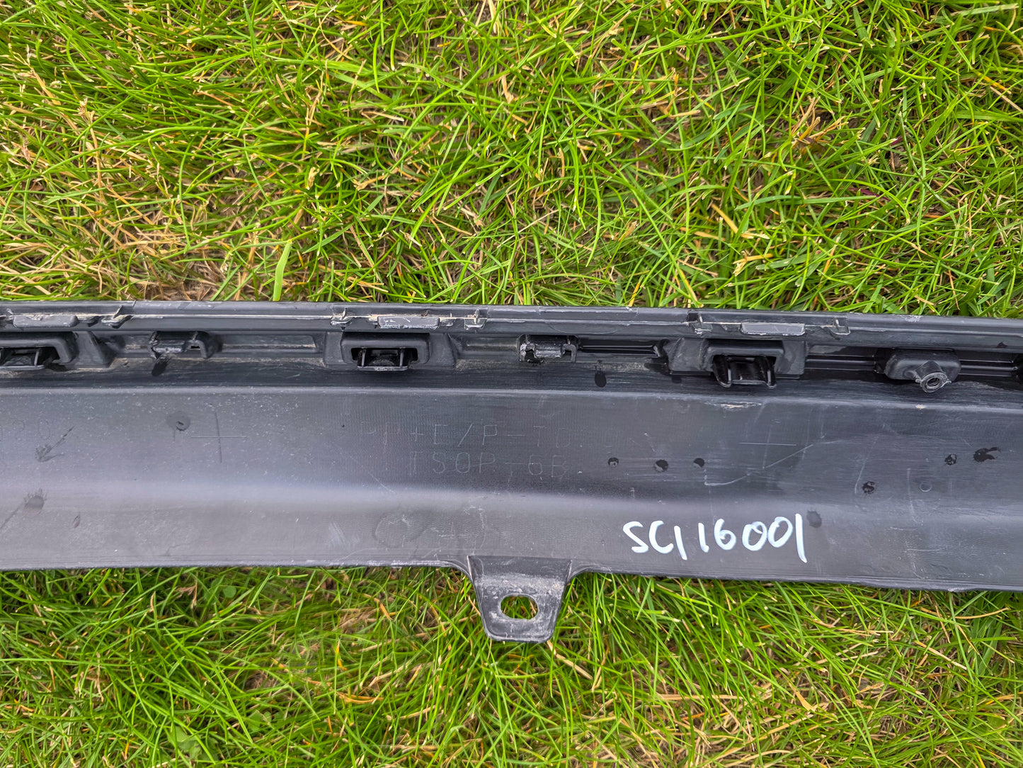 2016 Scion Im Valance Bumper Rear Textured Black