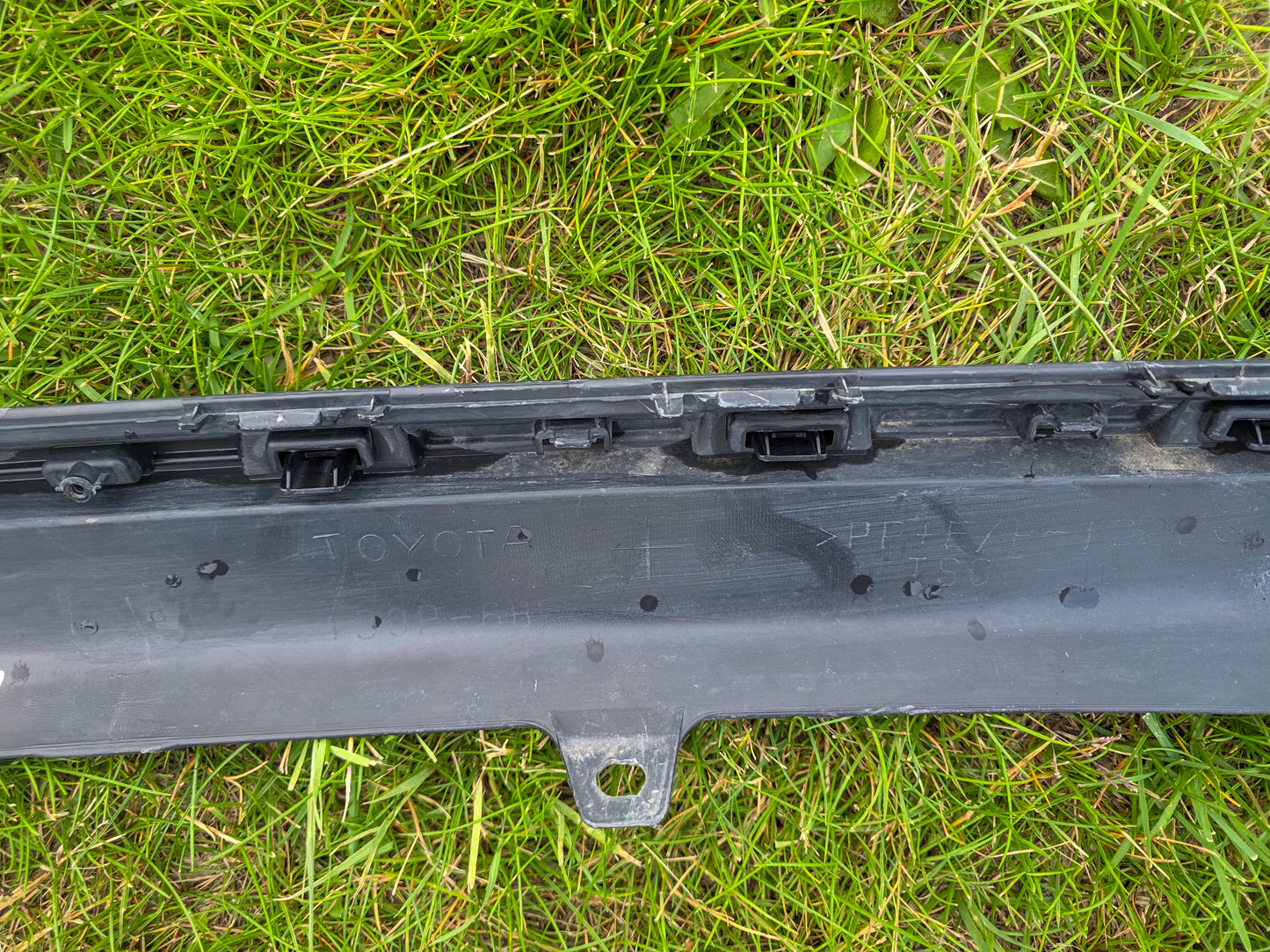 2016 Scion Im Valance Bumper Rear Textured Black