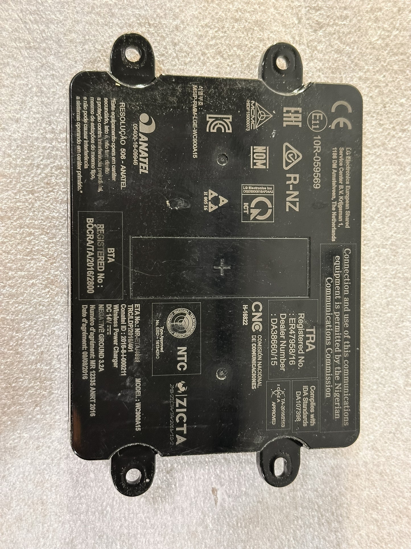 2019 Buick Envision Wireless Charging System Control Module 13521065 OEM 13521065, 13526246, 13527376, 13529205, 13533077, 13547616, 13547618