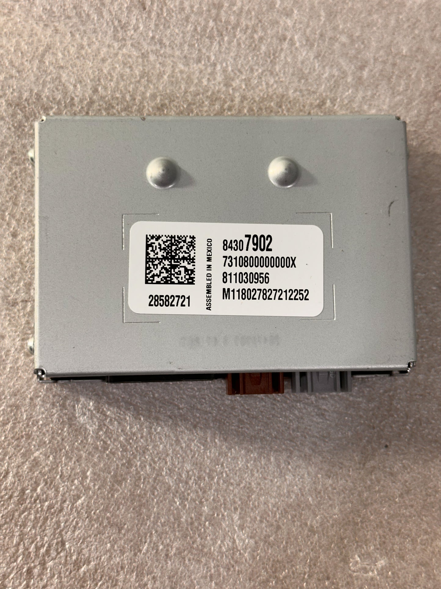 2019 Buick Envision Human Machine Interface Control Module 84307902, 84216626