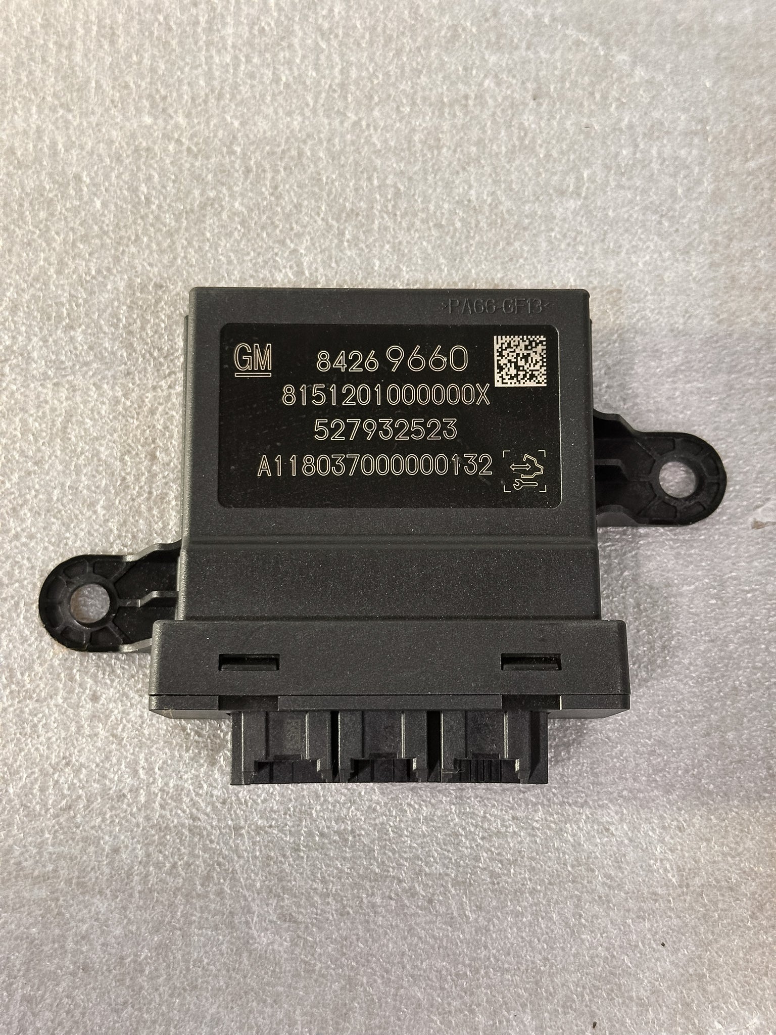 2018-2019 Buick Envision Driver Park Assist Module 84269660, 84167187, 84339222, 84498699