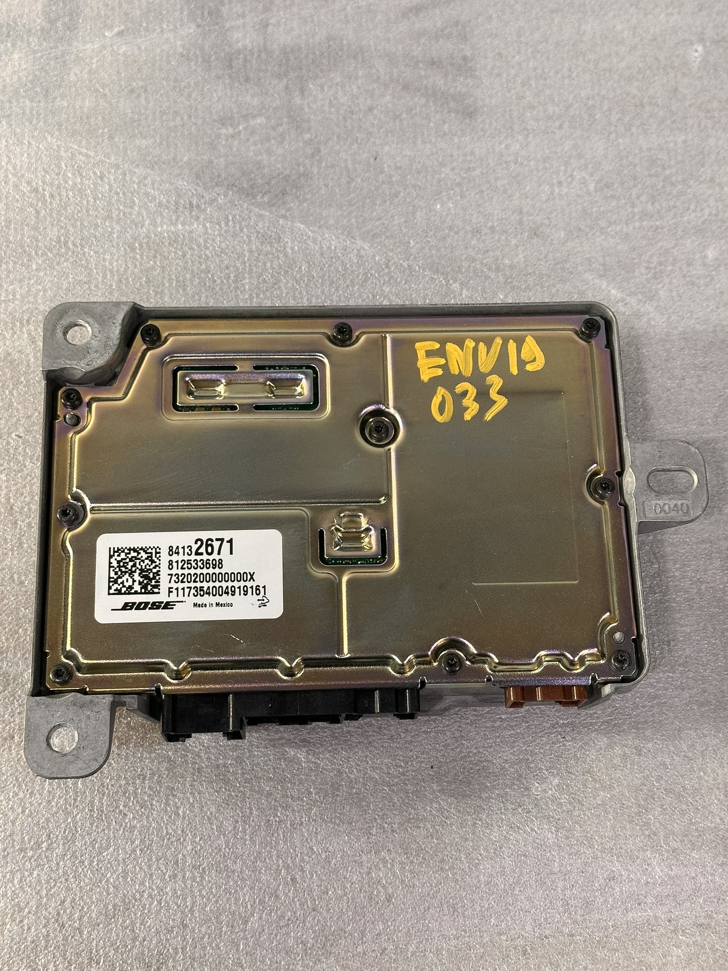 2017-2019 Buick Envision Radio Speaker Amplifier 84132671, 23230285, 23389664, 84504691, 84930042