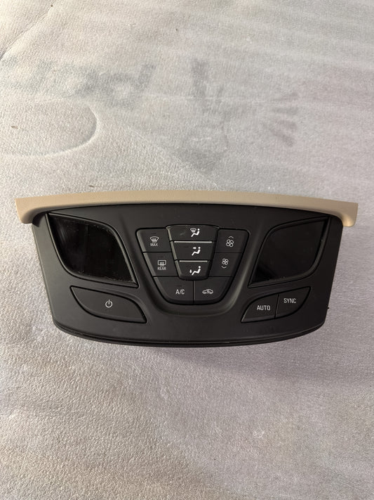 2016-2020 Buick Envision Heater AC Climate Temperature Control 84375284, 23321879, 84008102, 84015308, 84208108, 84443702