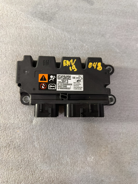 2016-2020 Buick Envision Airbag Air Bag Sensor Control Module Unit 13523913, 545273562