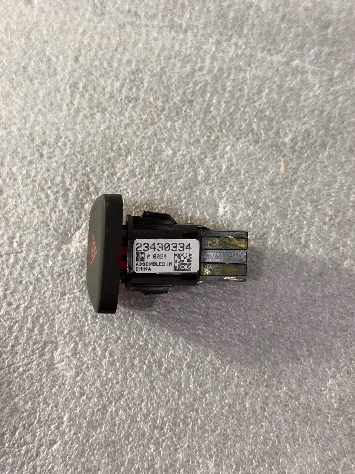 2016-2020 Buick Envision Black Hazard Warning Switch 23430334