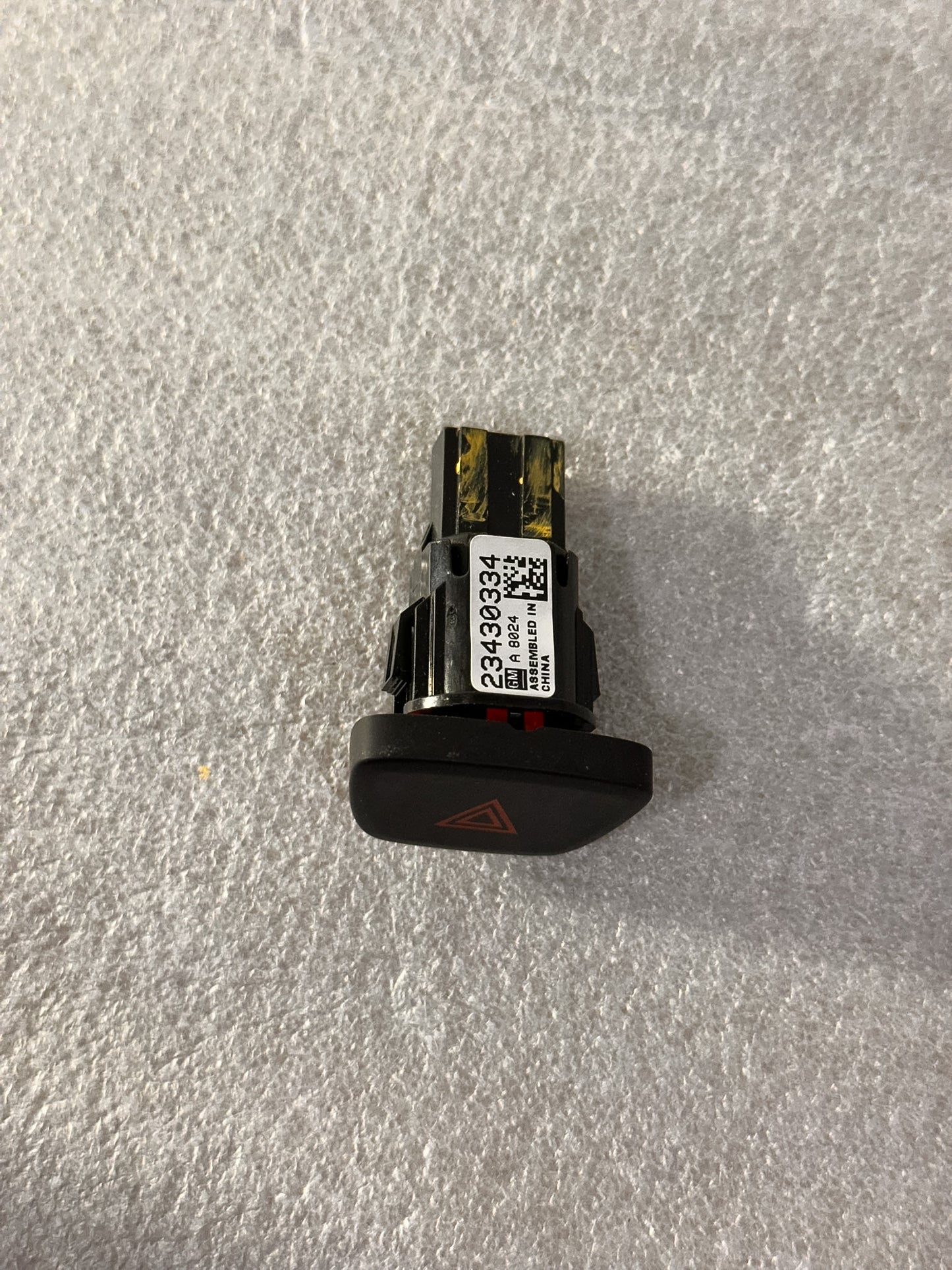 2016-2020 Buick Envision Black Hazard Warning Switch 23430334
