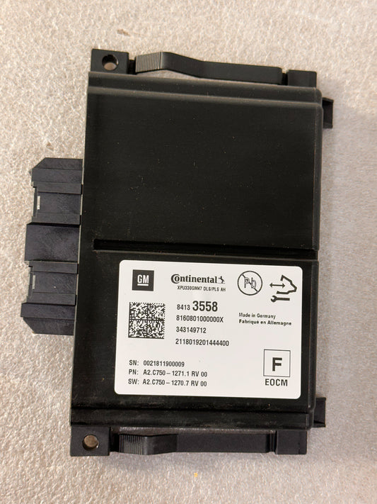 2019 Buick Envision Active Safety Control Module 84133558, 23402601, 84049631, 84050271, 84052035, 84092992, 84218070, 84559185, 84737638,  84991870
