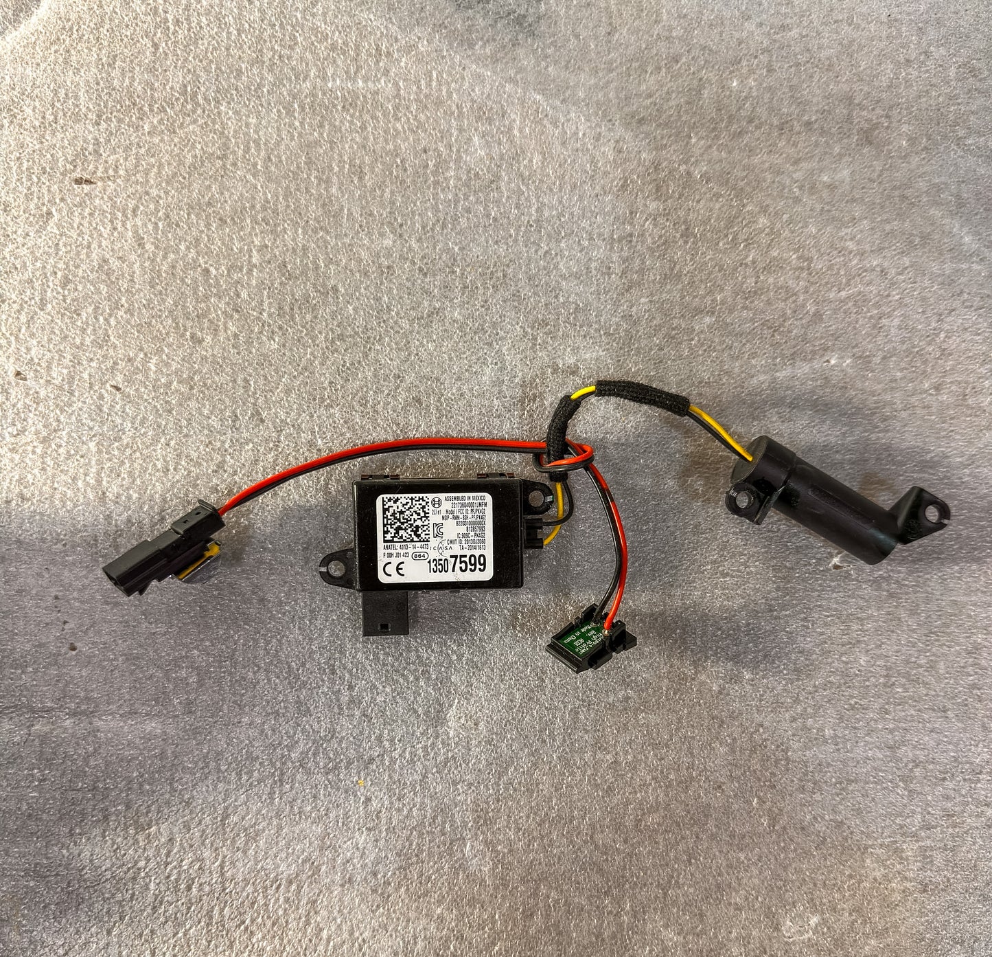 2019 Buick Envision Theft Deterrent Control Module 13507599