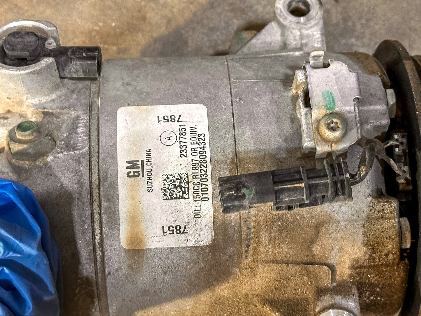 2016-2020 Buick Envision  A/c AC Air Conditioning Compressor 23377851