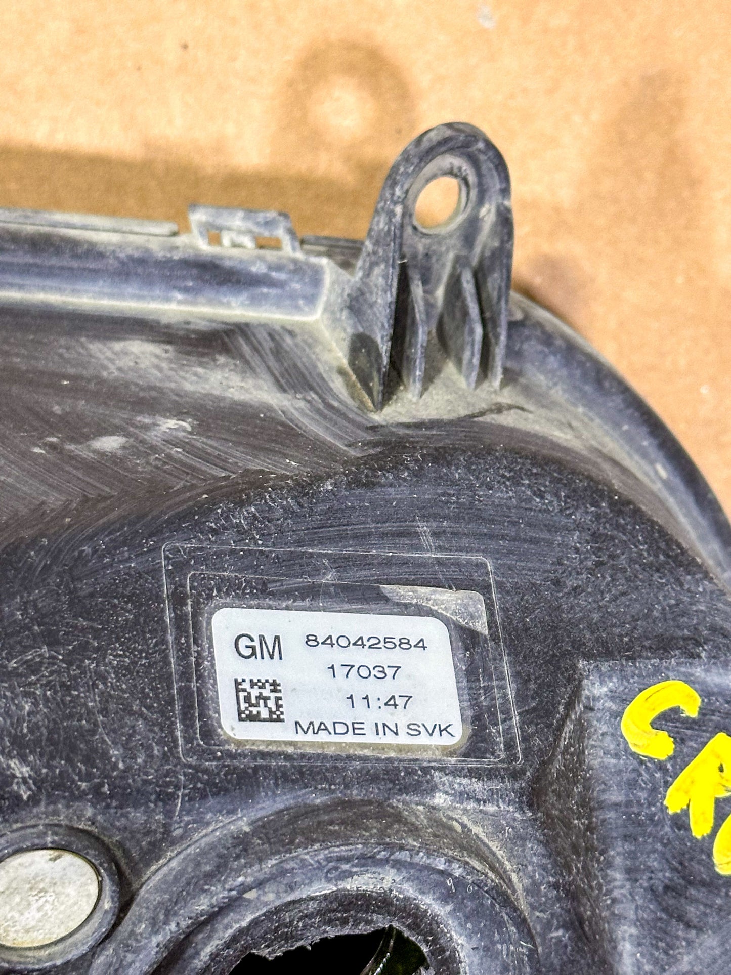 2016-2019 Chevrolet Cruze Front Passenger Side Fog Lamp 84042584, 42664452, 84221939 - view 3