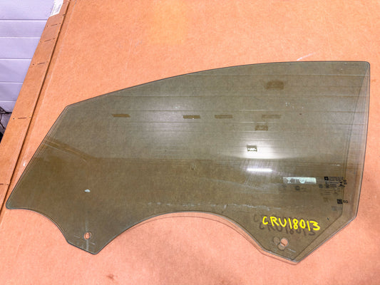 2016-2019 Chevrolet Cruze Passenger Right Side Front Door Window Glass 13412496