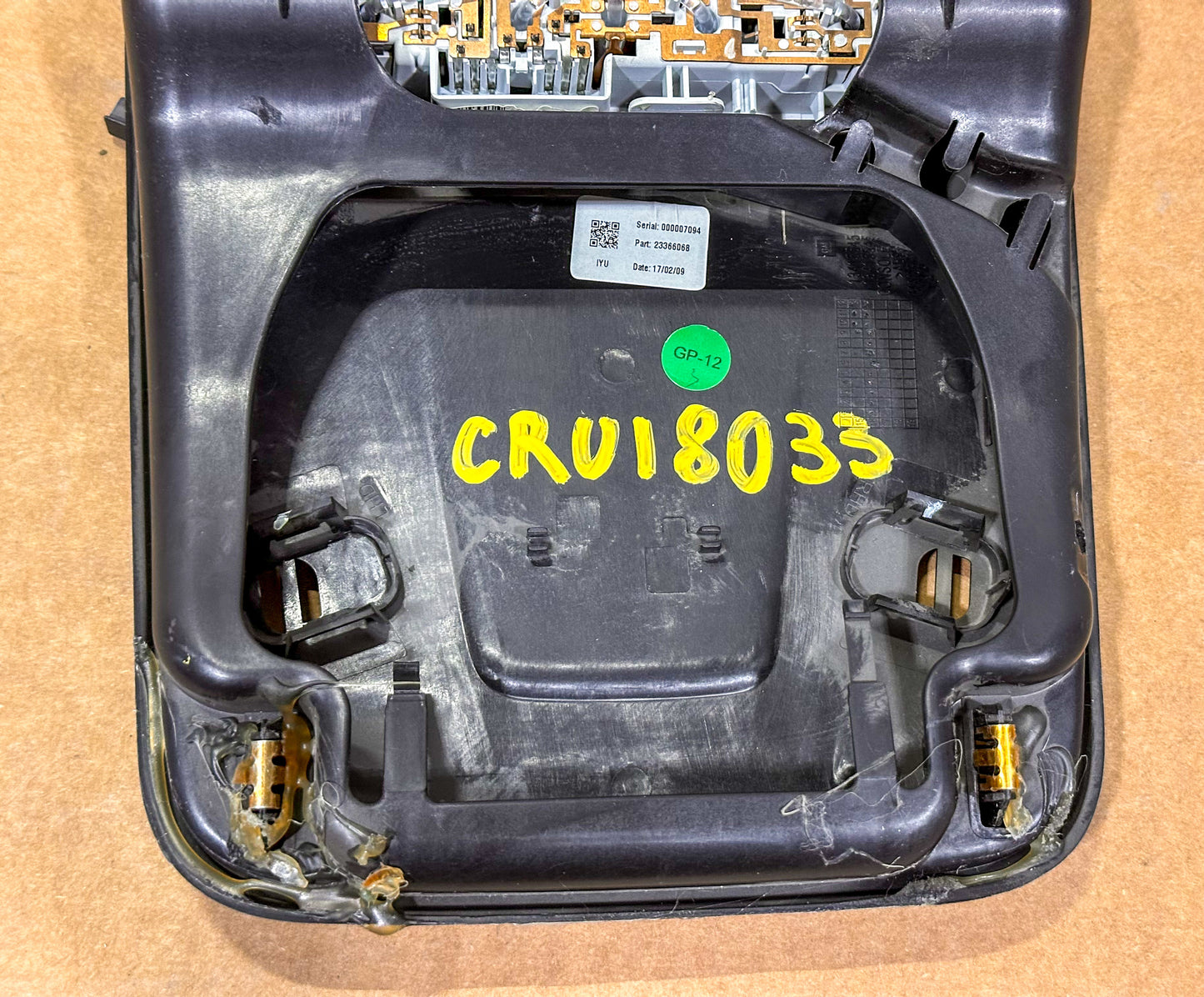 2016-2018 Chevrolet Cruze Overhead Console Dome Map Light OEM 22943126, 544652613, 84141666 - view 11
