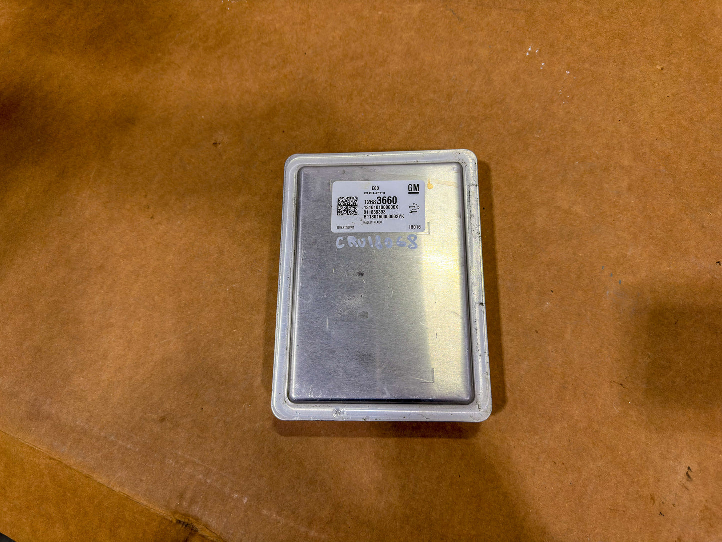 2018-2020 Chevrolet Cruze Engine Control Module Computer ECM ECU 12683660