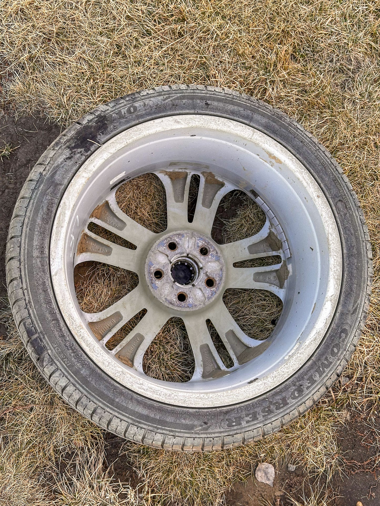 Wheel Rims with Tires 225 45 R18 18x7-1/2 Fits 16-18 Chevrolet Chevy CRUZE 29565262