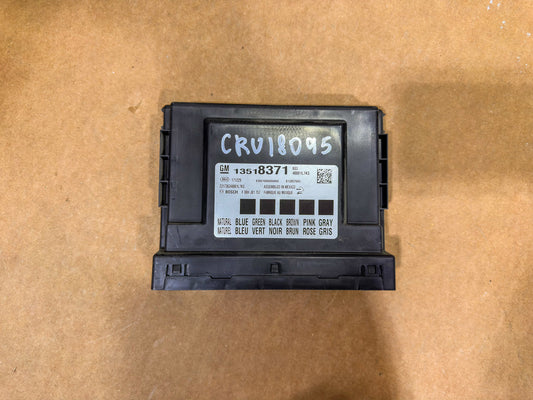 2017-2018 Chevrolet Cruze Body Control Module BCM 13518371