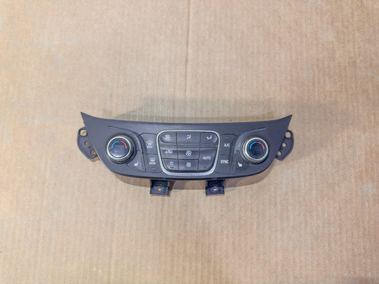 2018-2019 Chevrolet Equinox Heating and Air Conditioning Control Panel 84175394, 84422506,84338031