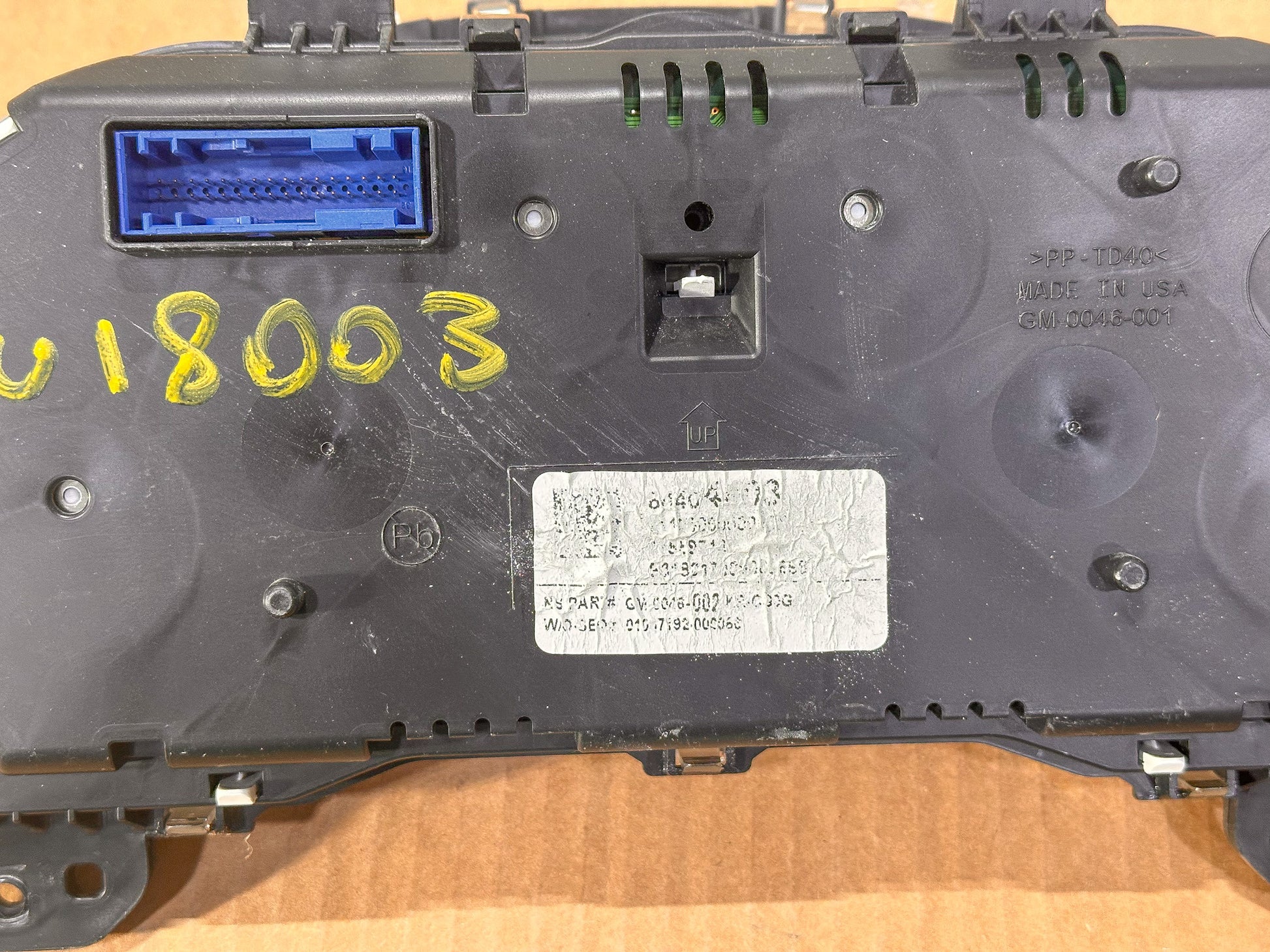 2018-2021 Chevrolet Equinox Speedometer 236K Miles 84240633, 84145161, 84184235 - view 3
