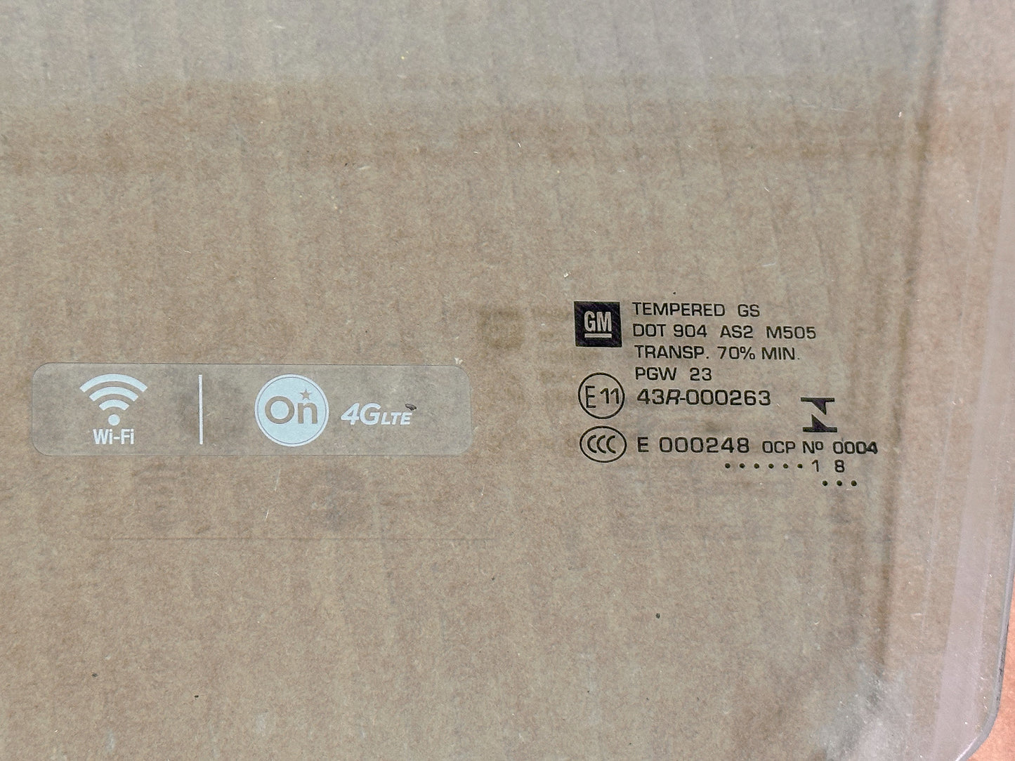 2018-2024 Chevrolet Equinox Passenger Right Side Front Door Window Glass  84398671, 23136215, 84322151, 84384356 - view 3