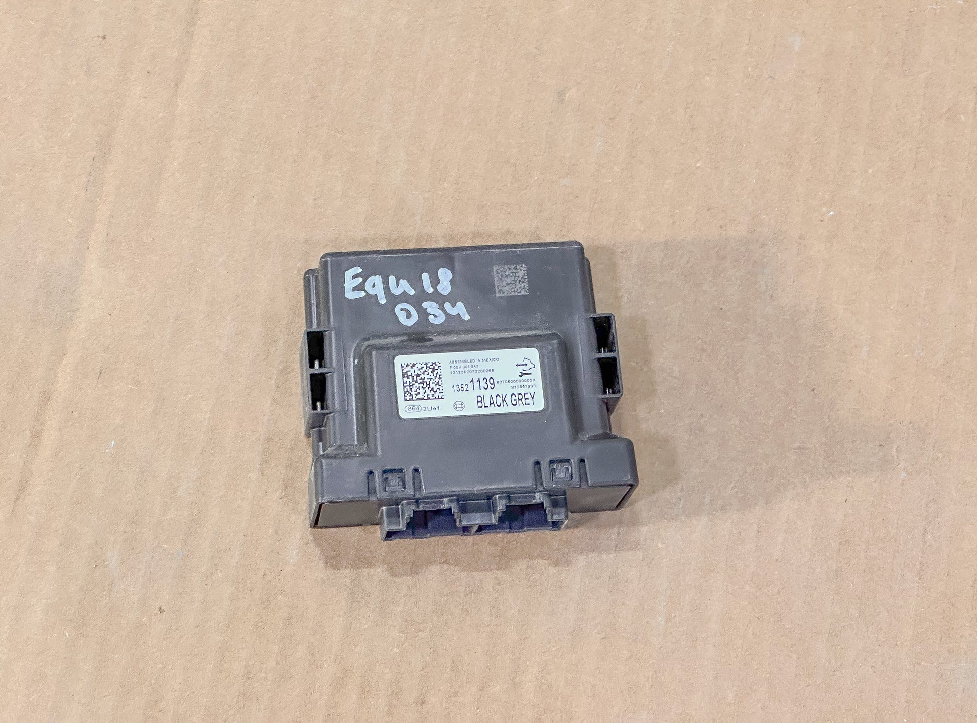2017-2018 Chevrolet Equinox Assist Control Module 13521139 OEM