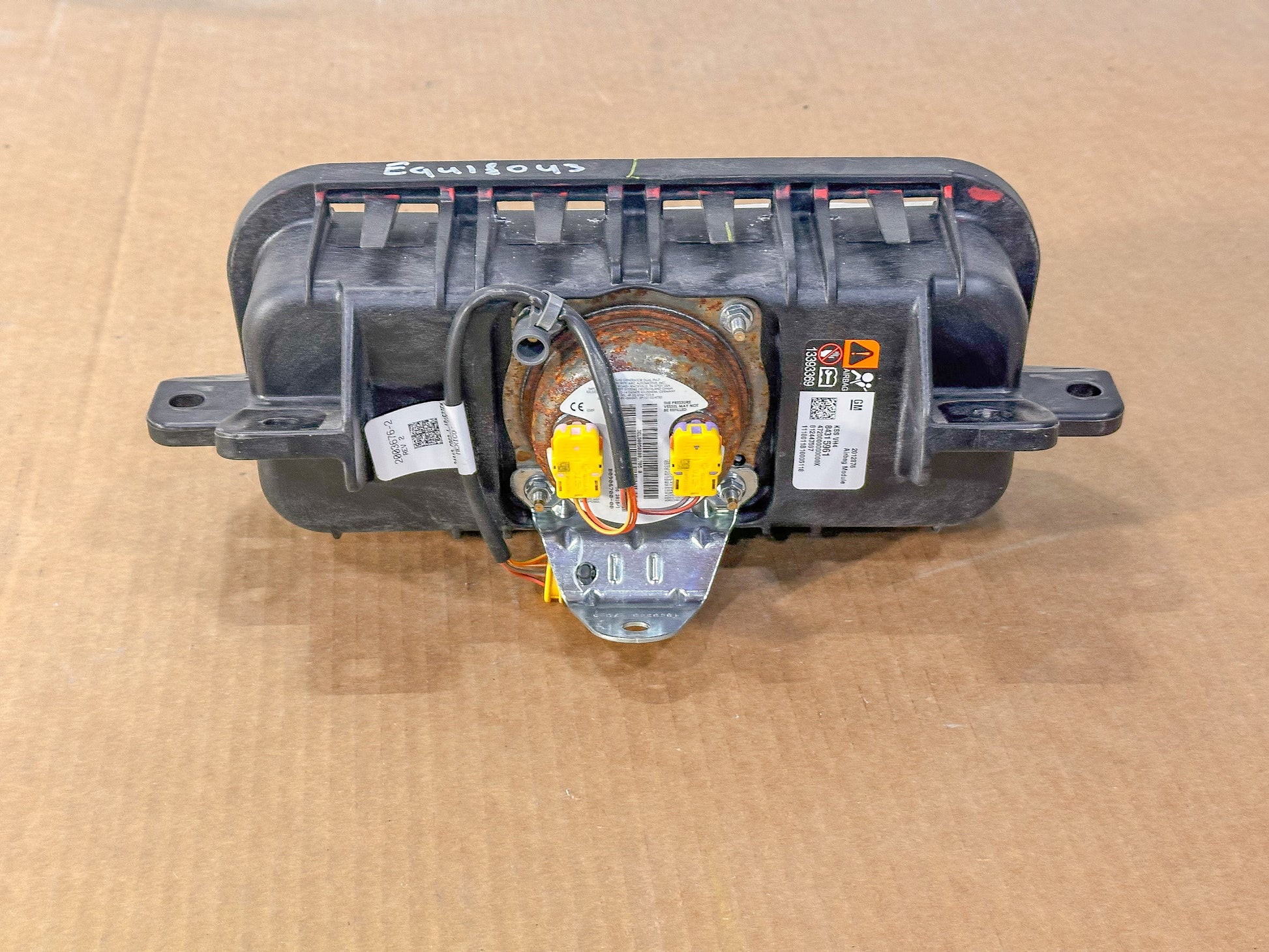 2018-2021 Chevrolet Equinox Passenger Right Dash Airbag 84315961, 84677889, 84060841, 84207114, 84255976, 84259313, 84418789, 84525200 - view 3