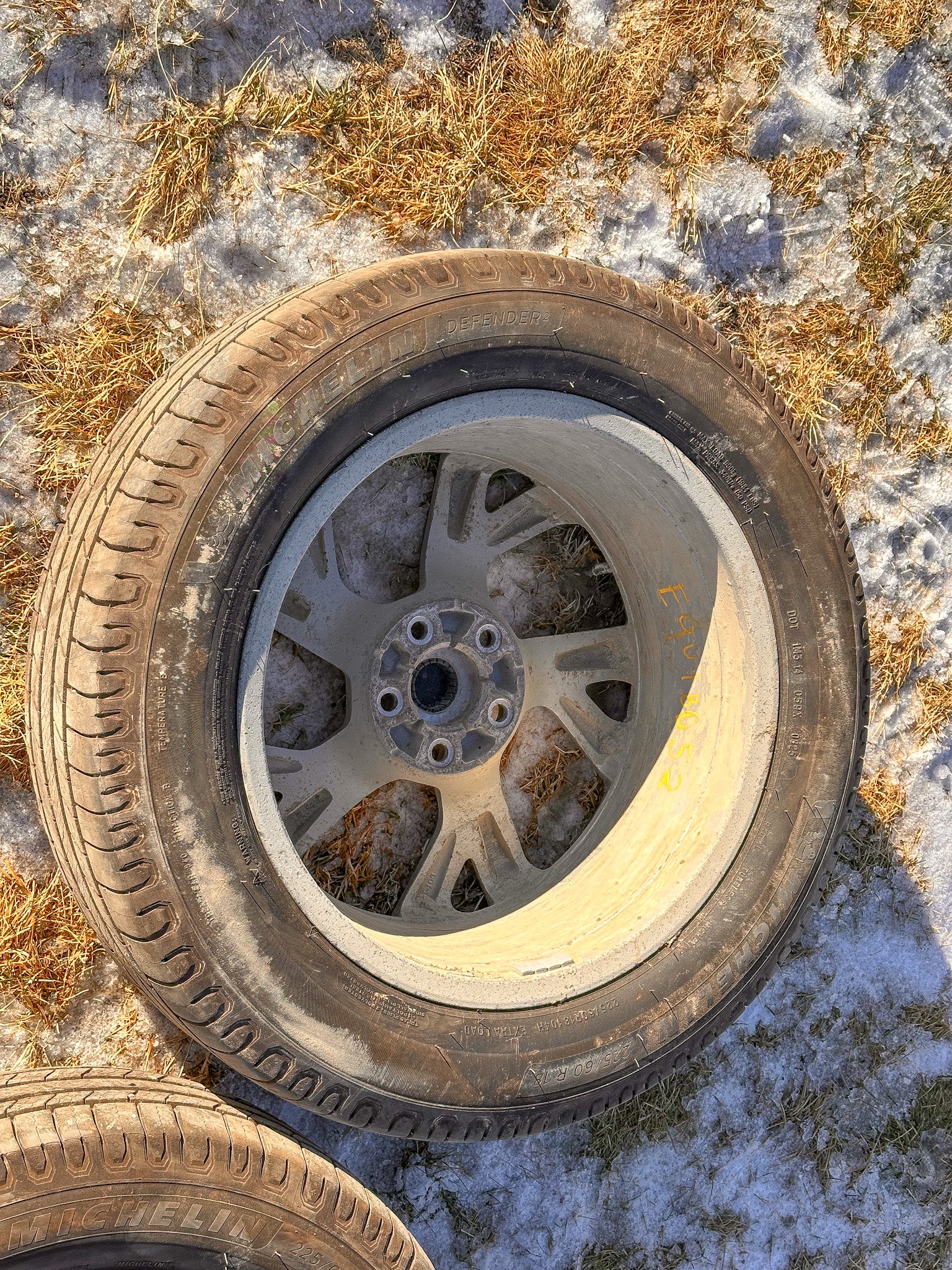 Wheel Rims with Tires 225 60 R18 18x7 Opt RV6 Fits 18-21 Chevrolet Chevy EQUINOX 2622112 - view 6