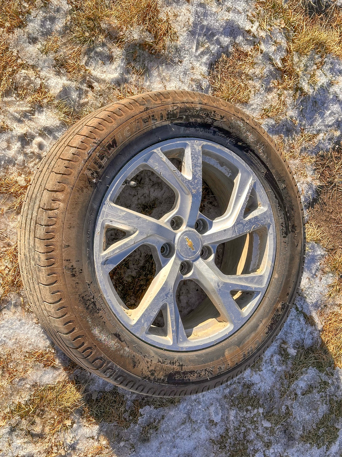 Wheel Rims with Tires 225 60 R18 18x7 Opt RV6 Fits 18-21 Chevrolet Chevy EQUINOX 2622112 - view 7