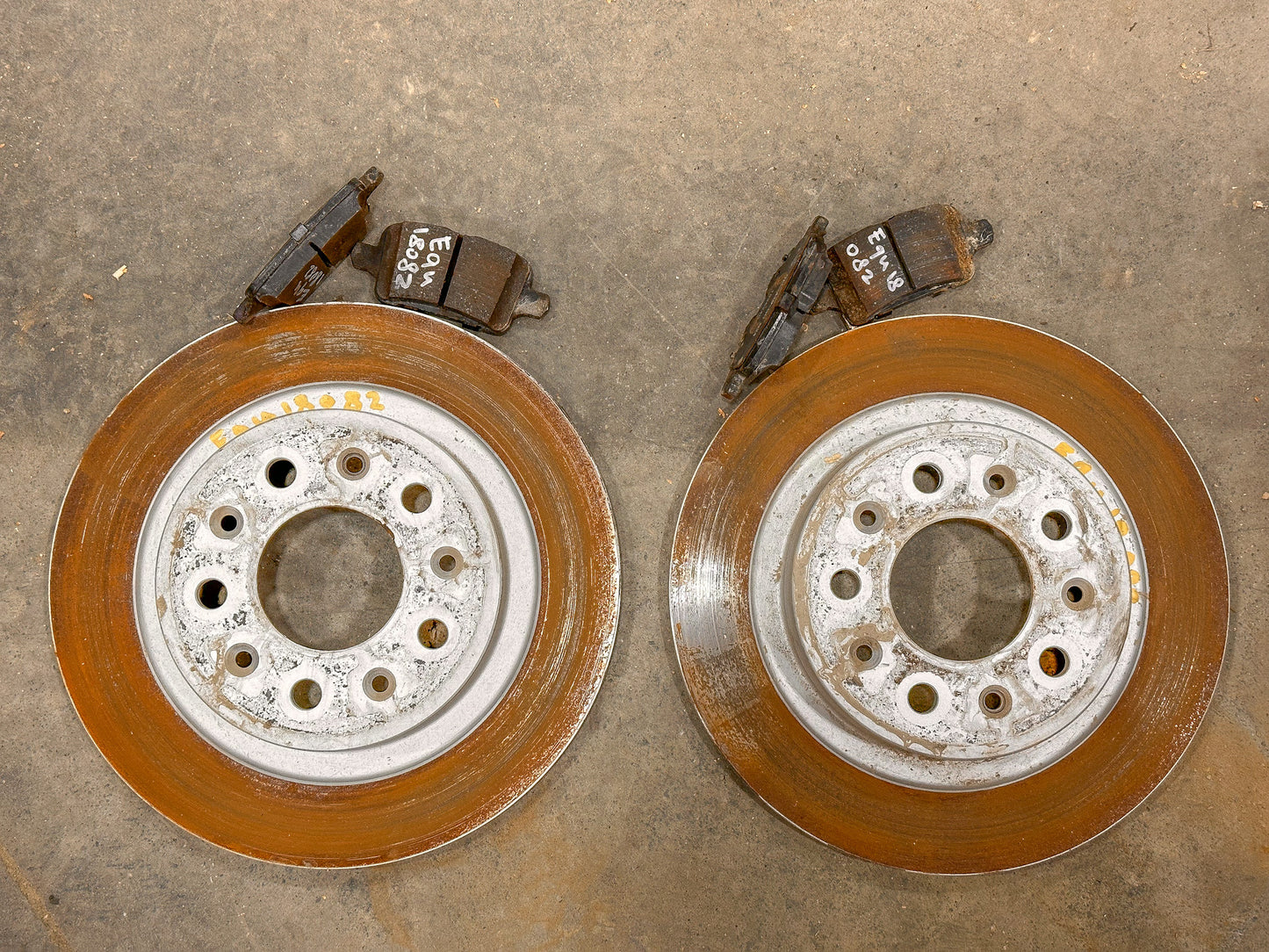 2018-2020 Chevrolet Equinox Rear Disc Brake Rotors + Pads 13583682, 13544245,  13513886, 13513888, 13517854