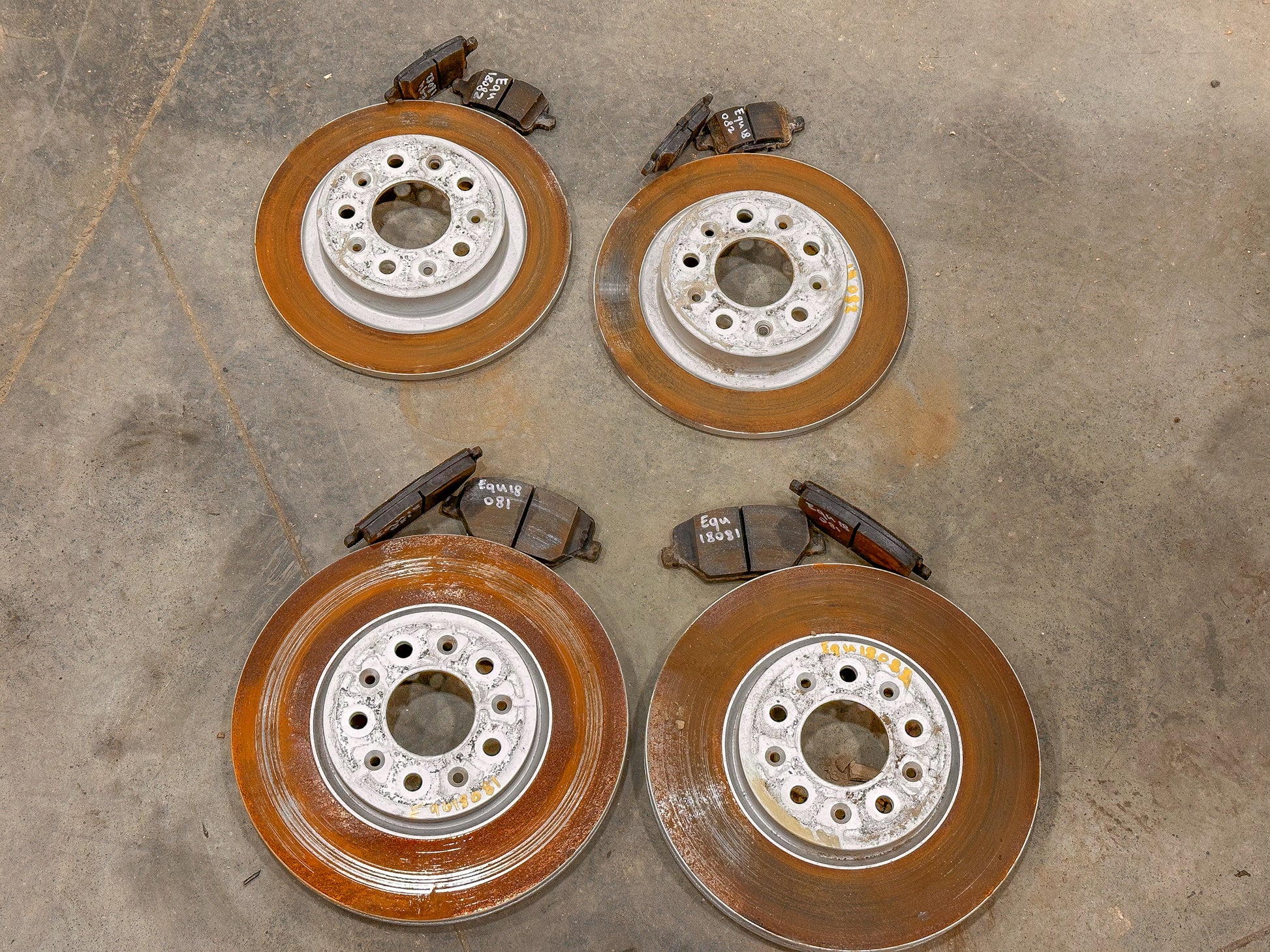 2018-2020 Chevrolet Equinox Rear Disc Brake Rotors + Pads 13583682, 13544245,  13513886, 13513888, 13517854 - view 4